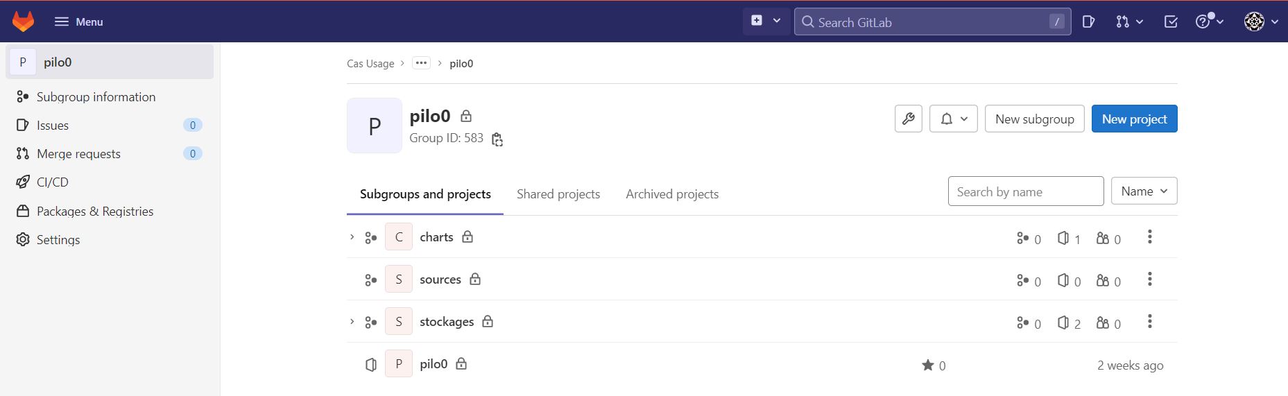 Gitlab - Use Case Group